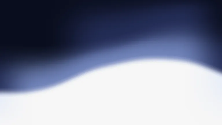 Silver Current: Ink blue above a rising silver edge.