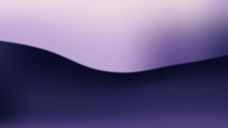 Velvet Cut: A clean curved cut between lilac and midnight violet.