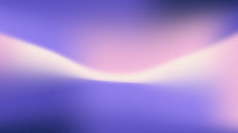 Lilac Crossing: Rose and periwinkle meet along a luminous curved seam.