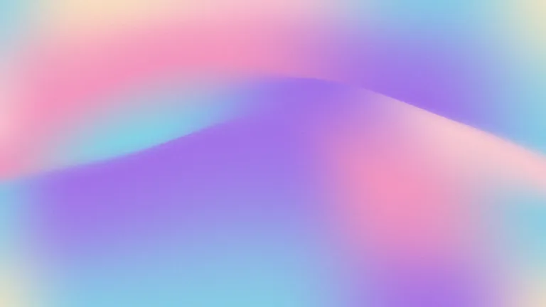 Rosewater Flow: Rose, lilac, and cyan flow through an asymmetric pastel fold.