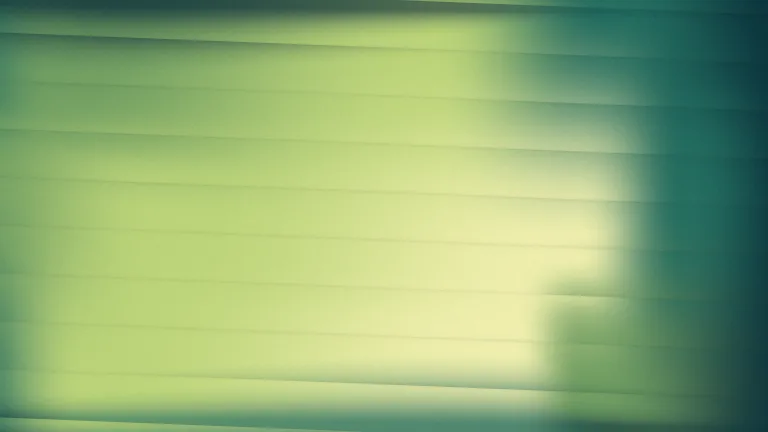 Moss Glaze: A lime-lit panel seen through shallow horizontal glass.